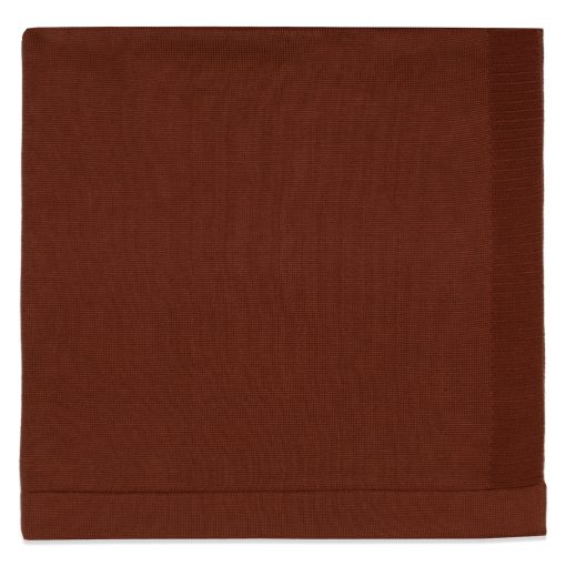 Manta Tricot Unissex – Marrom