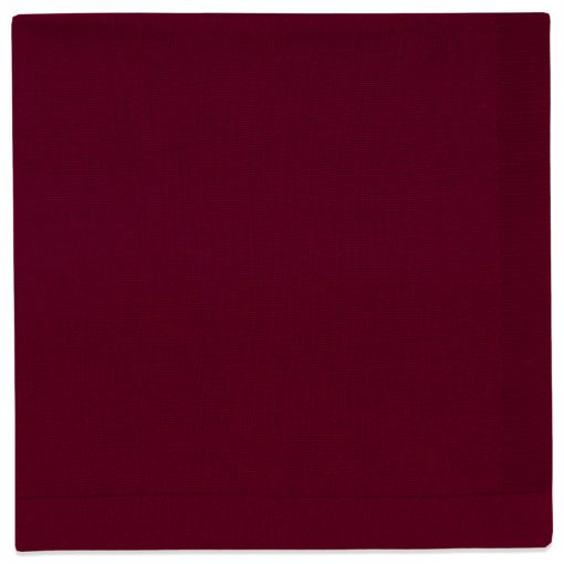 Manta Tricot Unissex – Vermelha