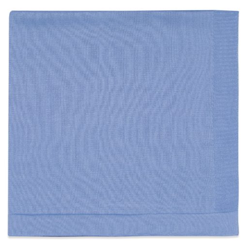 Manta Tricot Masculina – Azul Claro