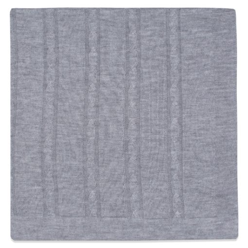 Manta Tricot Trançada Unissex – Mescla