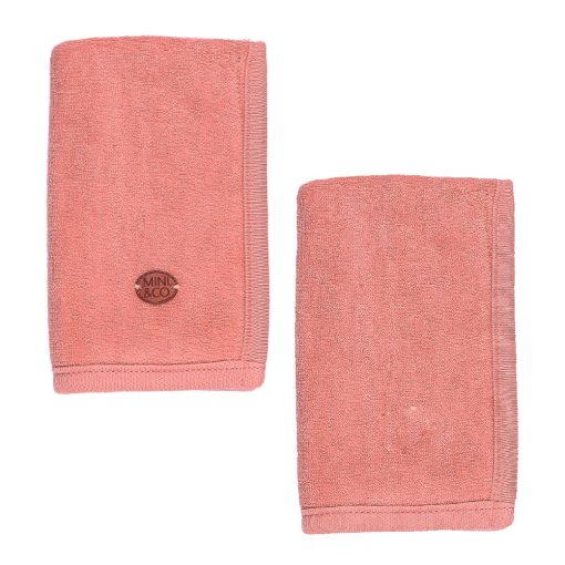 Kit 2 Toalhas de Boca Atoalhadas Rosa