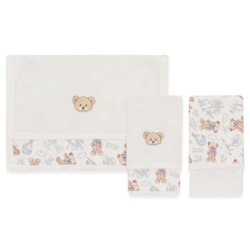 Kit de 2 Toalhas de Boca Suedine com Forro Atoalhado Masculino –  Urso Provençal