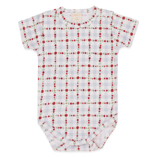 Body Manga Curta Avulso Suedine Feminino – Rose Garden