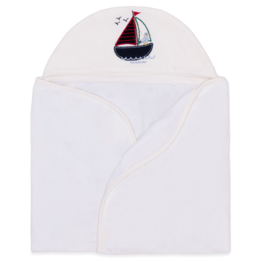 Toalha Capuz Forrada Suedine, Atoalhado e Fralda Masculina - Navy