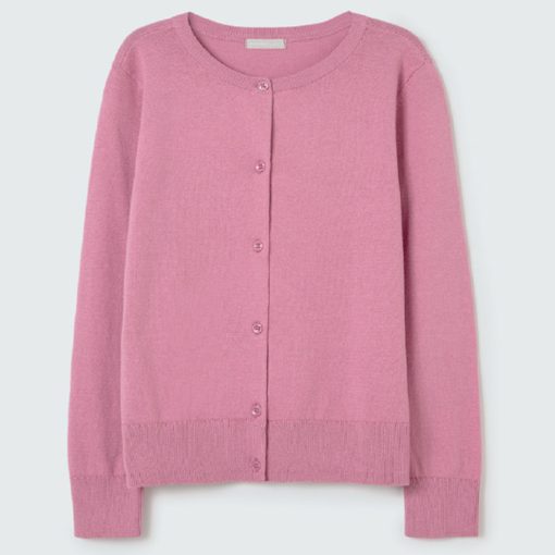 Cardigan em Tricot Lilás Hering - Feminino