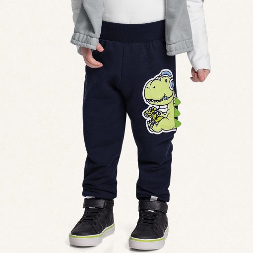 Calça Moletom Dinossauro Marinho Fakini - Masculina