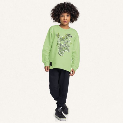 Conjunto Moletom Estampado Don't Wait For Opportunity Fakini - Masculino