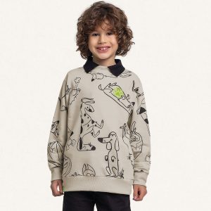 Blusa Moletom Best Friend Cachorrinho Fakini - Masculina