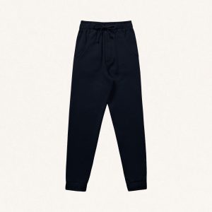 Calça Malha Trabalhada Peluciada Preta Fakini - Masculina