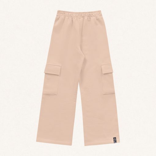 Calça Cargo Moletom Peluciado Fakini - Feminina
