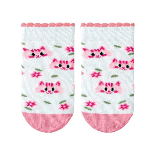 Meia RN Estampada Divertida Leke - Feminina