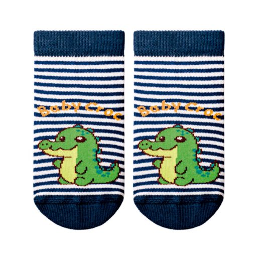 Meia Bebê Estampada Divertida Leke - Masculina