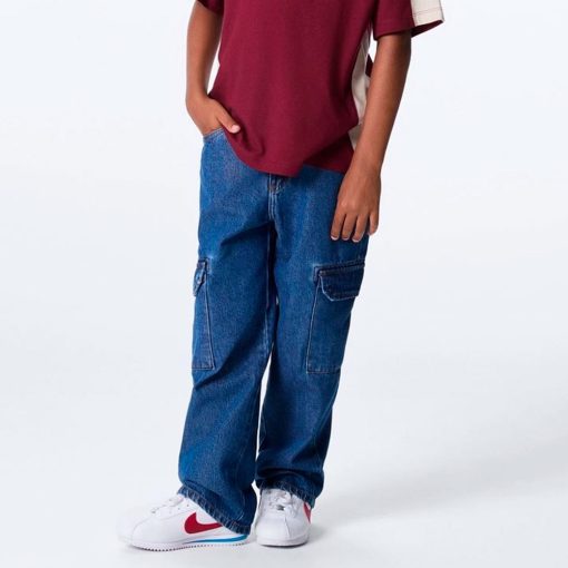 Calça Jeans Cargo Hering - Masculina