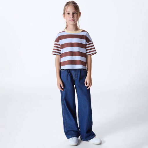 Calça Jeans Azul Wide Leg Hering - Feminina