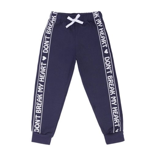 Calça Moletom Flanelada com Punho Don't Break My Heart Taita - Feminina