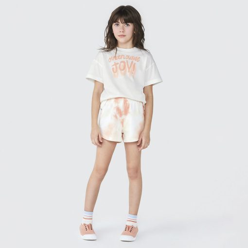 Conjunto Camiseta e Shorts Overflowing Joy Hering - Feminino