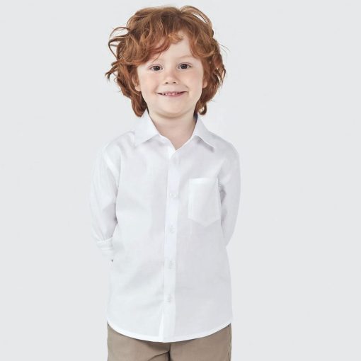 Camisa Social Manga Longa Branca Hering - Masculina